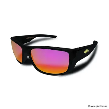 LUNETTES THE MASK EVO SEA BASS PINK RED IRIDIUM - FRAME MAT BLACK