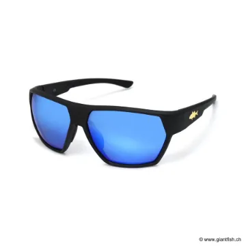 LUNETTES REALISTIC SEA BASS IRIDIUM BLUE - FRAME MAT BLACK