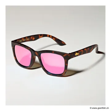 LUNETTES SMALL PERCH PINK RED IRIDIUM - FRAME BROWN TURTLE