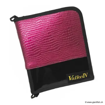 POCHETTE LURE WALLET L - CHERRY PINK LEATHER