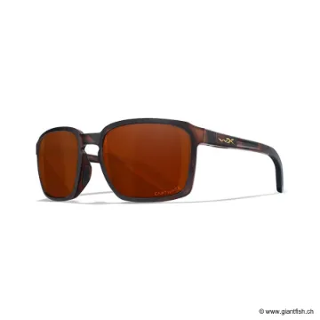 LUNETTES ALFA CAPTIVATE POLARIZED COOPER / MATTE HAVANA BROWN FRAME (AC6ALF06