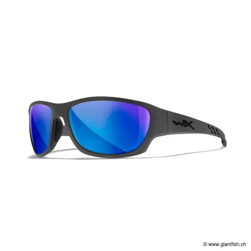 LUNETTES CLIMB CAPTIVATE POLARIZED BLUE MIRROR / MATTE GREY FRAME (ACCLM09