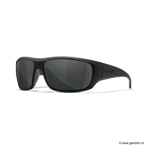 LUNETTES OMEGA CAPTIVATE POLARIZED GREY / BLACK OPS MATTE BLACK FRAME (ACOME08