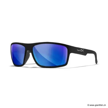 LUNETTES PEAK CAPTIVATE POLARIZED BLUE MIRROR / MATTE BLACK FRAME (ACPEA19