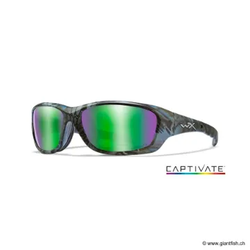 LUNETTES GRAVITY CAPTIVATE POLARIZED GREEN MIRROR / KRYPTEK NEPTUNE FRAME (CCGRA12