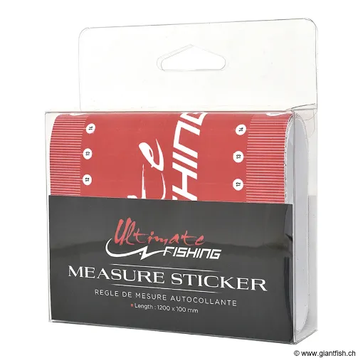 MEASURE STICKER UF - ROUGE/NOIR