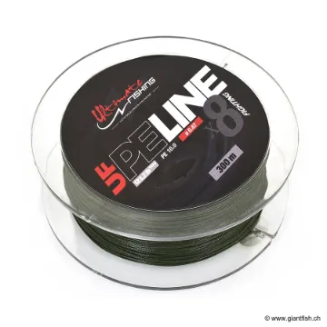 UF PE LINE X8 FIGHTING - 300 m - PE 10 - 123 lb